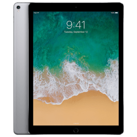 iPad Pro 12.9' (2017) Wifi+4G reconditionné 64 Go, Gris sidéral, débloqué