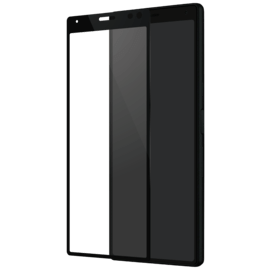 Protection d'écran en verre trempé (100% de surface couverte) pour Sony Xperia 10 Plus, Noir