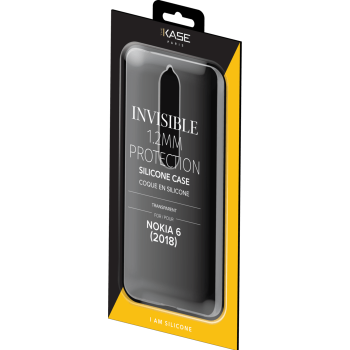 Coque Slim Invisible pour Nokia 6 (2018) 1,2mm, Transparent