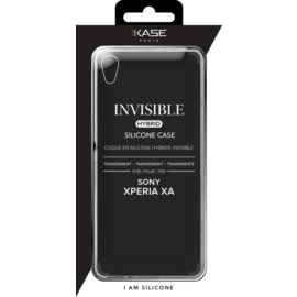 Coque en hybride invisible pour Sony Xperia XA, Transparent