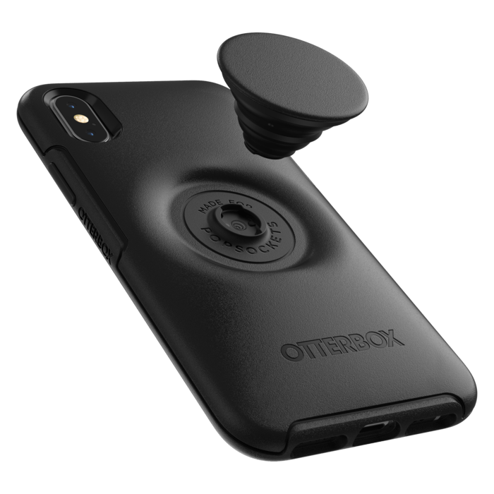 Otter+Pop Symmetry series Coque pour Apple iPhone X/XS, Noir