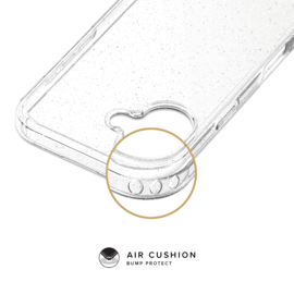 Coque hybride &eacute;tincelante invisible GEN 2.0 83% de plastique recycl&eacute; pour Apple iPhone 17, Transparente