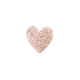 Case Swarovski&reg; Ultra Fine Rock Crystal Sticker, Golden Shadow Heart