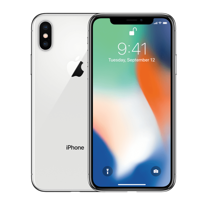 iPhone X reconditionn&eacute; 64 Go, Argent, SANS FACE ID, d&eacute;bloqu&eacute;