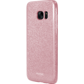 Case Sparkly Glitter Slim Case for Samsung Galaxy S7 Edge, Rose Gold