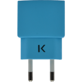 Chargeur Universel Mono USB (EU) 1A, Bleu ciel