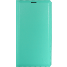 Etui &agrave; clapet pour Samsung Galaxy S5, Turquoise
