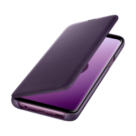 Case LED View cover Purple Galaxy S9
