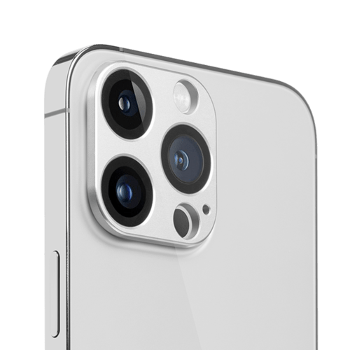 Protection en alliage métallique des objectifs photo pour Apple iPhone 13  Pro/13 Pro Max, Noir Onyx