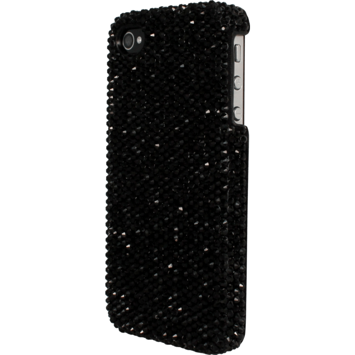 Coque pour Apple iPhone 4/4S, Strass Noir