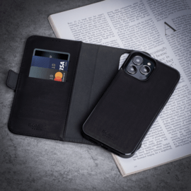 Etui & Coque robuste magn&eacute;tique 2-en-1 pour Apple iPhone 13 Pro Max, Noir Onyx