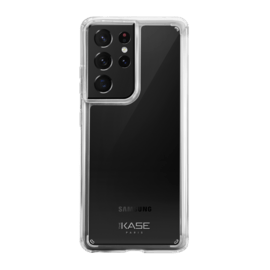 Coque hybride invisible pour Samsung Galaxy S21 Ultra 5G, Transparente