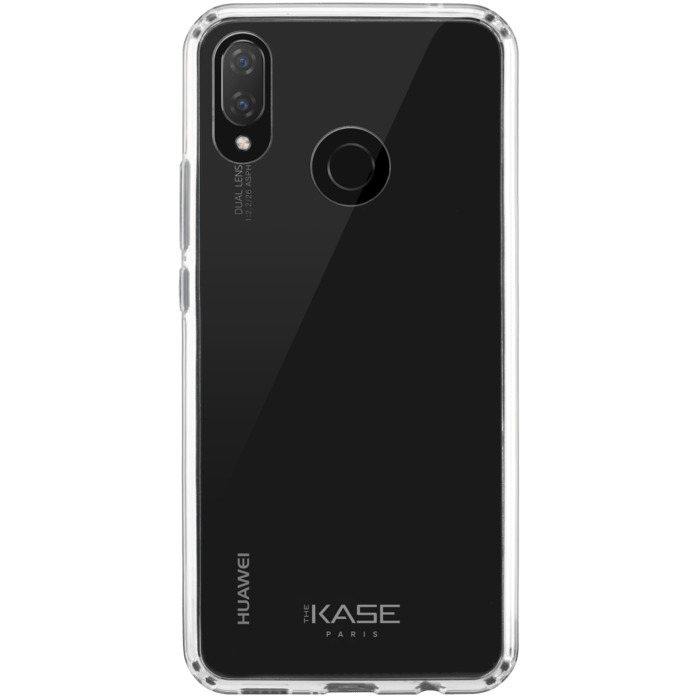 Coque hybride invisible pour Huawei P Smart+, Transparent
