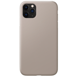 Anti-Shock Soft Gel Silicone Case for Apple iPhone 11 Pro Max, Pebble Grey