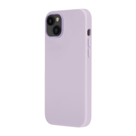 Coque antichoc en gel de silicone doux pour Apple iPhone 14 Plus, Orchid&eacute;e Pastel