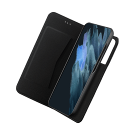 &Eacute;tui et Coque slim magn&eacute;tique 2-en-1 GEN 2.0 pour Samsung Galaxy S21+ 5G, Noir