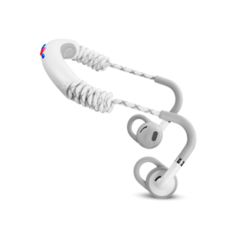 Ecouteurs GENERIQUE Ecouteurs bluetooth anneau pour "iphone 13 pro  max" sans fil telecommande son main libre intra auriculaire universel  (blanc)