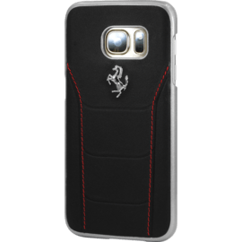 Case Ferrari 488 Genuine leather Case for Samsung Galaxy S7, Black