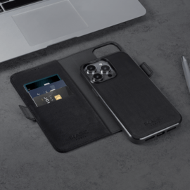 Etui & Coque robuste magn&eacute;tique 2-en-1 pour Apple iPhone 14 Pro Max, Noir Onyx