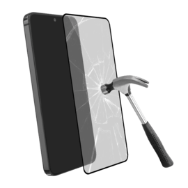 Protection d'&eacute;cran en verre tremp&eacute; (60% verre tremp&eacute; recycl&eacute;) pour Samsung Galaxy S24+ 5G, Noir