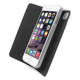 Case 2-in-1 Magnetic Slim Wallet & Case for Apple iPhone 6/6s/7/8, Silver