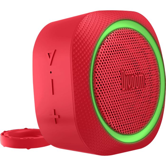 Altoparlante portatile Bluetooth Airbeat-30 con vivavoce, rosso
