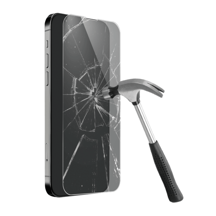 Protection d'&eacute;cran premium en verre tremp&eacute; Apple iPhone 13 Pro Max, transparent