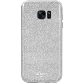 Case Sparkly Glitter Slim Case for Samsung Galaxy S7 Edge, Silver