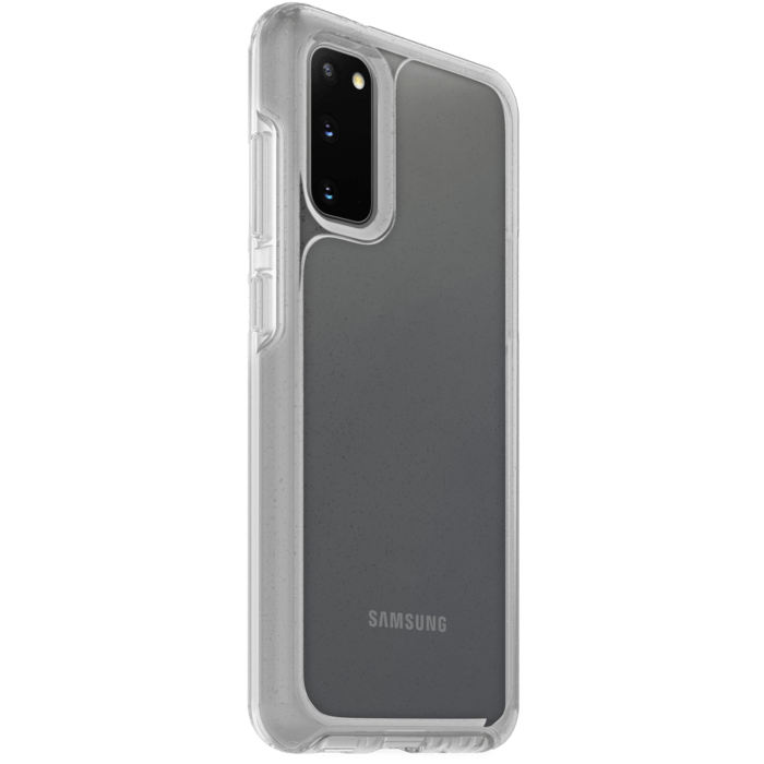 Custodia Otterbox Symmetry Clear Stardust Series per Samsung Galaxy S20, trasparente