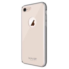 Case Glass Case for Apple iPhone 7/8, Nude Pink