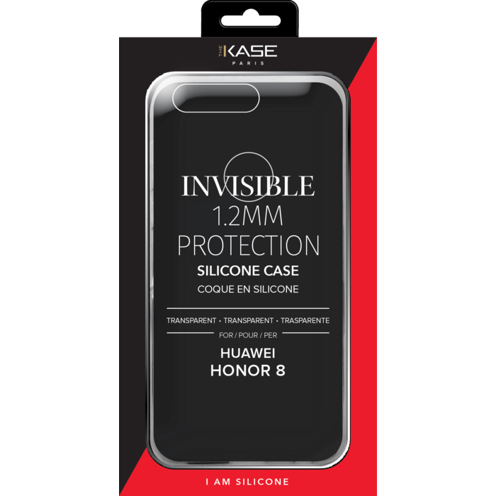 Coque Slim Invisible pour Huawei Honor 8 1,2mm, Transparent