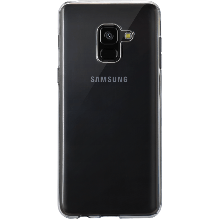 Custodia slim invisibile per Samsung Galaxy A8 (2018) 1.2mm, trasparente