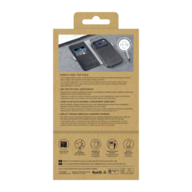 Etui & Coque robuste magn&eacute;tique 2-en-1 et fabriqu&eacute; avec un &eacute;tui en plastique recycl&eacute; pour Apple iPhone 17 Pro Max, Noir Onyx