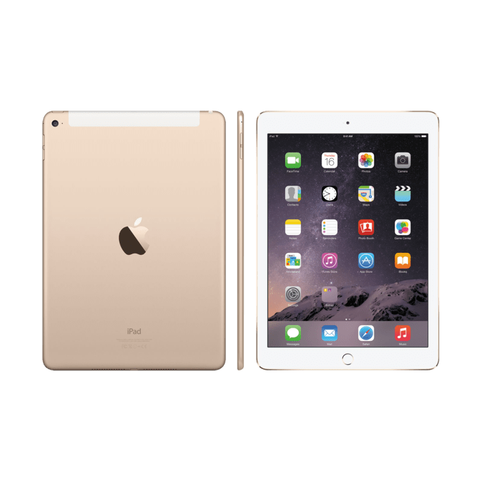 iPad Air 2 Wifi+4G reconditionn&eacute; 16 Go, Or