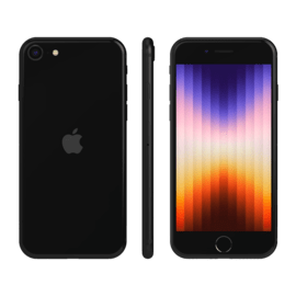 iPhone SE 2022 reconditionn&eacute; , Noir, d&eacute;bloqu&eacute;