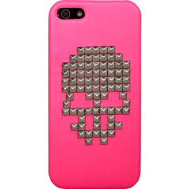 Coque pour Apple iPhone 5/5s/SE, Rose clout&eacute;e T&ecirc;te de mort