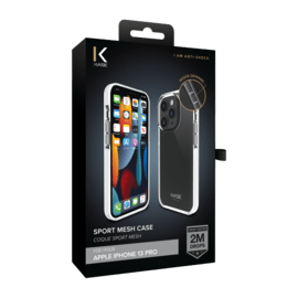 Coque Sport mesh pour Apple iPhone 13 Pro, Blanc Lumineux