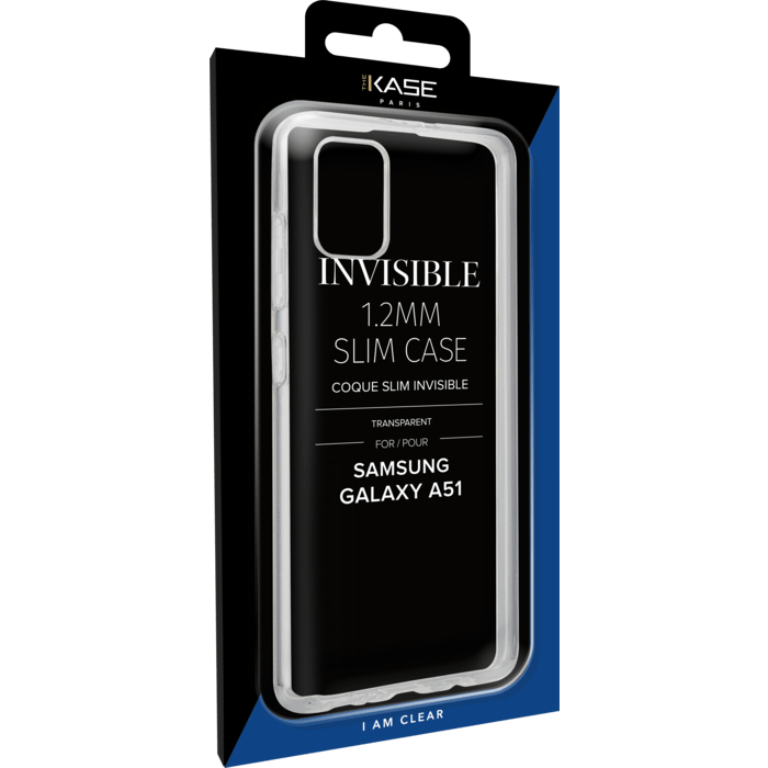 Coque Slim Invisible pour Samsung Galaxy A51 1.2mm, Transparente