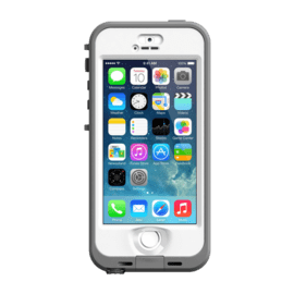 Lifeproof Nüüd Coque Waterproof pour Apple iPhone 5/5s/SE, Blanc