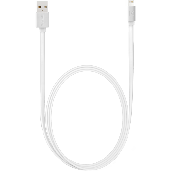 C&acirc;ble Lightning certifi&eacute; MFi Apple Charge/Sync (1M) Blanc Lumineux