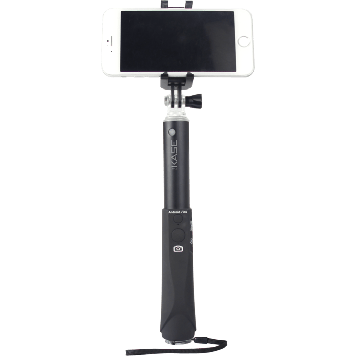 SmartFoto Bluetooth Selfie Stick (Nouvelle Edition), Gris argenté