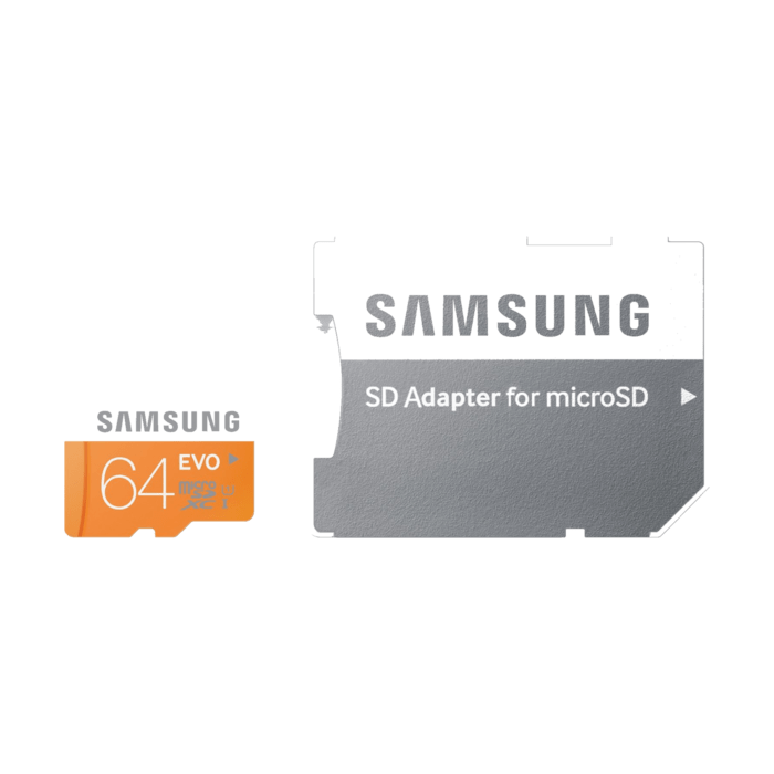 Micro SD EVO 64 Go + adaptateur SD
