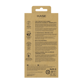 Pack combin&eacute; 3 en 1 (Coque hybride invisible, &Eacute;cran en verre tremp&eacute; de qualit&eacute; sup&eacute;rieure et Protecteur de l&rsquo;objectif de la cam&eacute;ra) pour Apple iPhone 16, Transparente