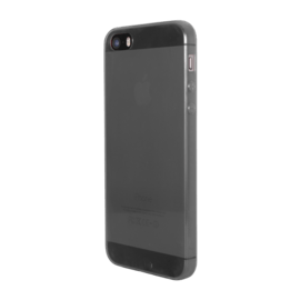 Case Case for Apple iPhone 5/5s/SE, Black Transparent Ultra Slim 0.6mm