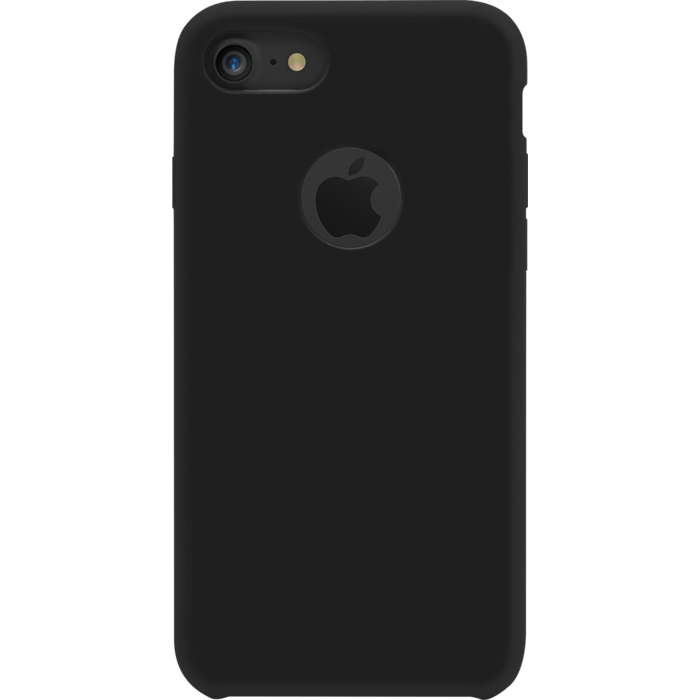 Custodia in silicone morbida per Apple iPhone 7/8, Satin Black