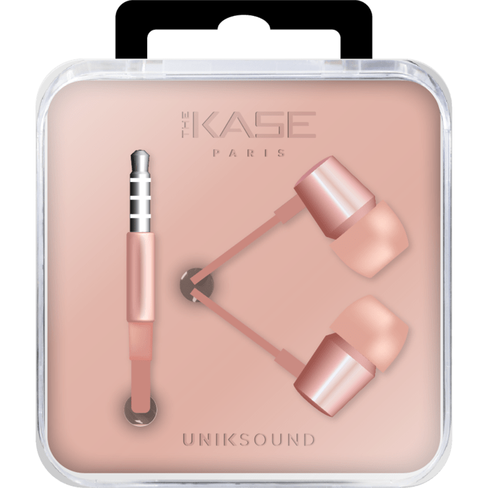 K Ecouteurs intra-auriculaires, Or Rose