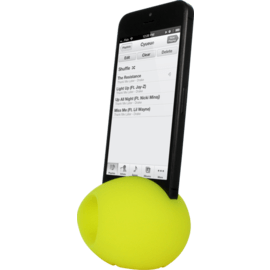Egg Sound amplifier for Apple iPhone 5/5s/5C/SE, Yellow