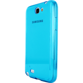 Coque slim invisible pour Samsung Galaxy Note 2 1,2mm, Bleu