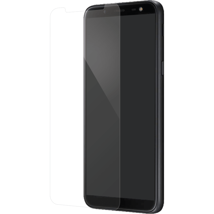 Pellicola salvaschermo premium in vetro temperato per Samsung Galaxy J4 + 2018 / J6 + 2018, trasparente