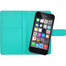 Coque clapet Universelle pour Smartphone (jusqu &agrave; 3.5 pouce), Turquoise